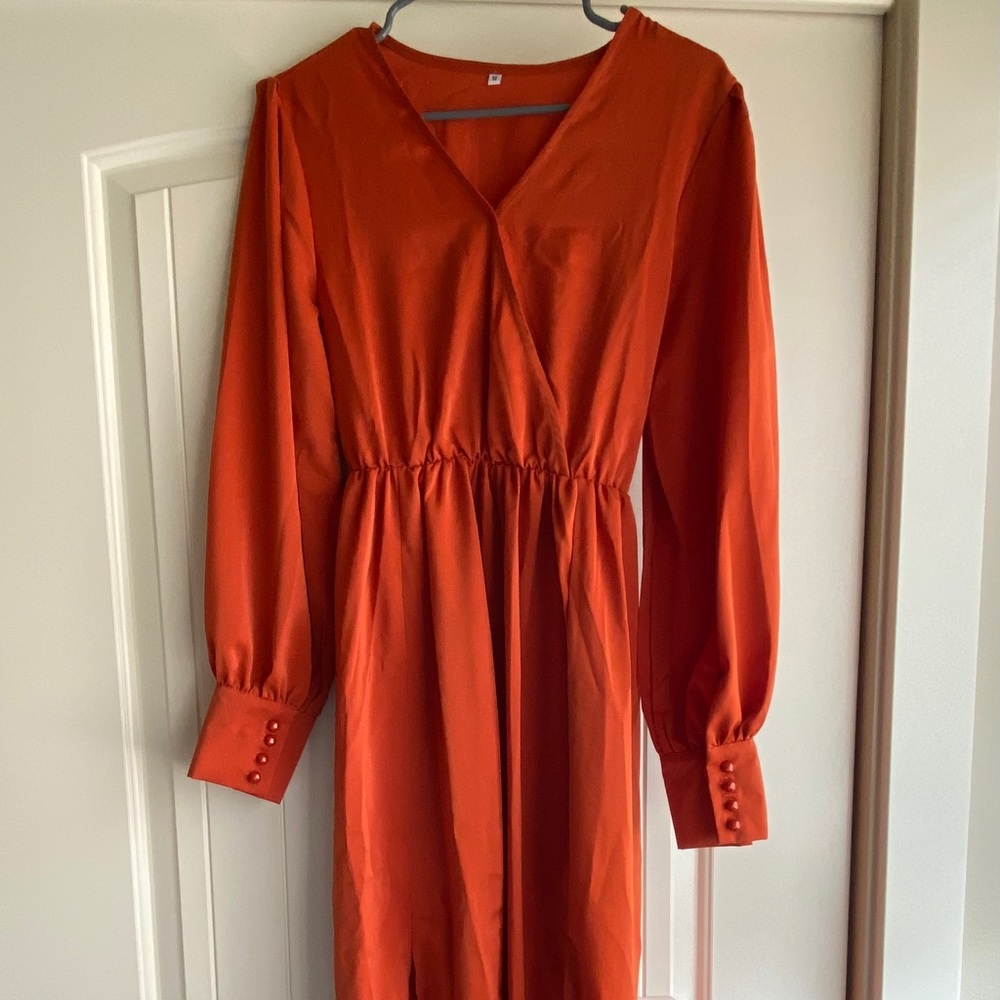 Orange Dress